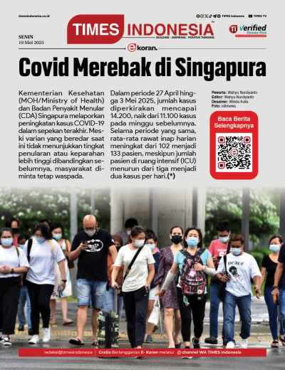 Edisi Senin, 19 Mei 2025: E-Koran, Bacaan Positif Masyarakat 5.0