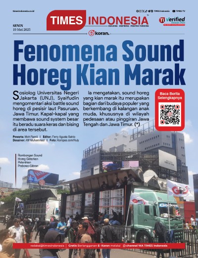 Edisi Senin, 19 Mei 2025: E-Koran, Bacaan Positif Masyarakat 5.0