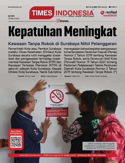 Edisi Senin, 19 Mei 2025: E-Koran, Bacaan Positif Masyarakat 5.0