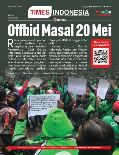 Edisi Senin, 19 Mei 2025: E-Koran, Bacaan Positif Masyarakat 5.0