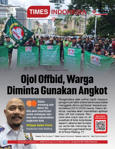 Edisi Senin, 19 Mei 2025: E-Koran, Bacaan Positif Masyarakat 5.0