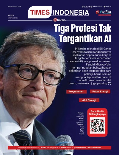 Edisi Senin, 19 Mei 2025: E-Koran, Bacaan Positif Masyarakat 5.0