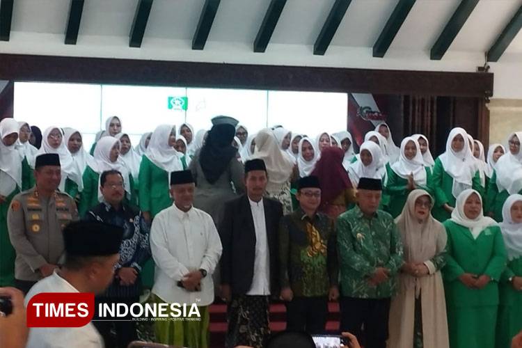 Garda Fatayat Tandai Kiprah Kepengurusan Baru PC Fatayat NU Kabupaten Malang