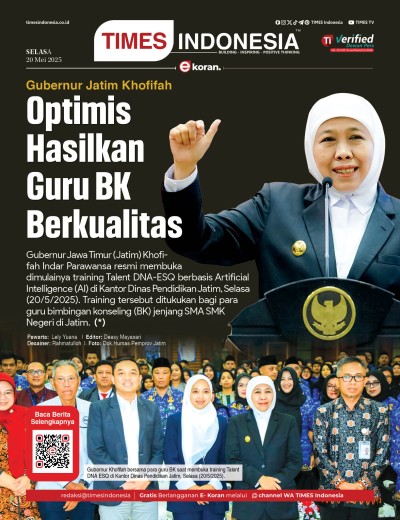 Edisi Selasa, 20 Mei 2025: E-Koran, Bacaan Positif Masyarakat 5.0