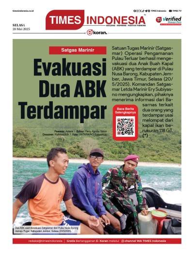 Edisi Selasa, 20 Mei 2025: E-Koran, Bacaan Positif Masyarakat 5.0
