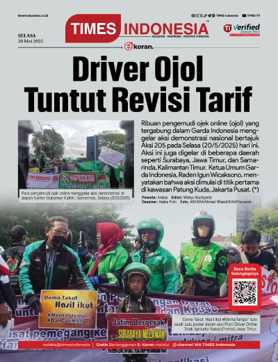 Edisi Selasa, 20 Mei 2025: E-Koran, Bacaan Positif Masyarakat 5.0