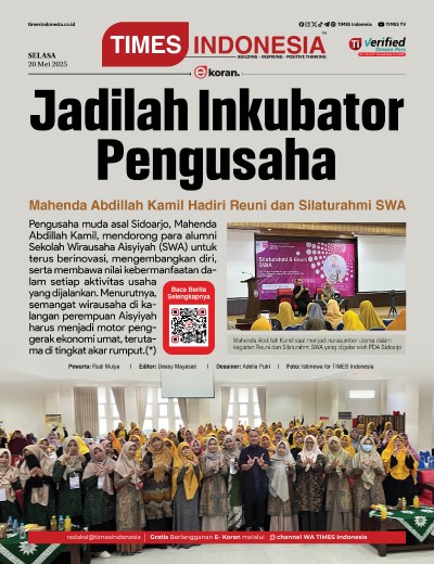 Edisi Selasa, 20 Mei 2025: E-Koran, Bacaan Positif Masyarakat 5.0