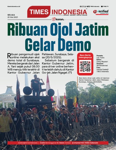 Edisi Selasa, 20 Mei 2025: E-Koran, Bacaan Positif Masyarakat 5.0