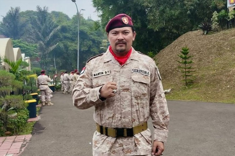 Anggota Komisi III DPR RI dari Fraksi Partai Gerindra Martin D Tumbelaka. (FOTO: ist)
