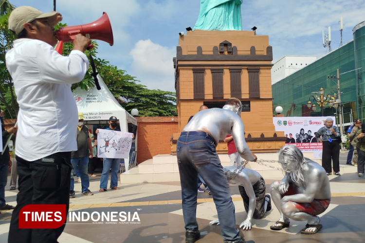 Peringati Harkitnas 2025, Aliansi Aktivis Kota Madiun Gelar Mimbar Bebas di PSC