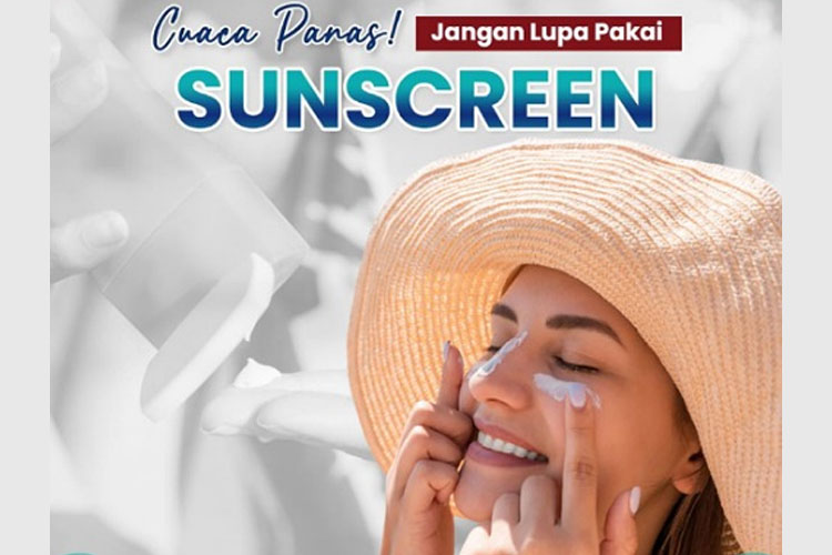 Cuaca Panas, Dokter Spesialis Sarankan Pakai Sunscreen