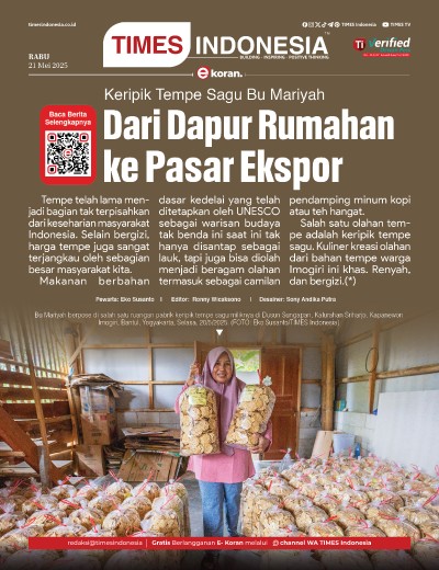 Edisi Rabu, 21 Mei 2025: E-Koran, Bacaan Positif Masyarakat 5.0