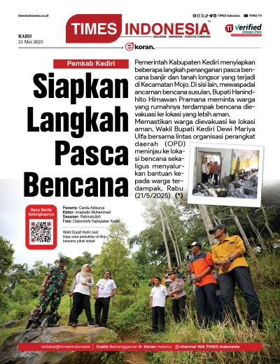 Edisi Rabu, 21 Mei 2025: E-Koran, Bacaan Positif Masyarakat 5.0