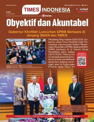 Edisi Rabu, 21 Mei 2025: E-Koran, Bacaan Positif Masyarakat 5.0