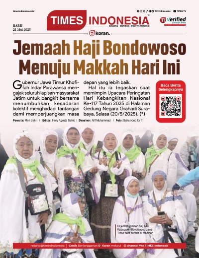 Edisi Rabu, 21 Mei 2025: E-Koran, Bacaan Positif Masyarakat 5.0