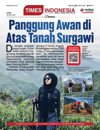 Edisi Rabu, 21 Mei 2025: E-Koran, Bacaan Positif Masyarakat 5.0