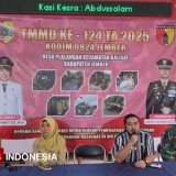TMMD ke-124 Jember, Kodim 0824 Berikan Pengetahuan Kesehatan Ternak pada Warga