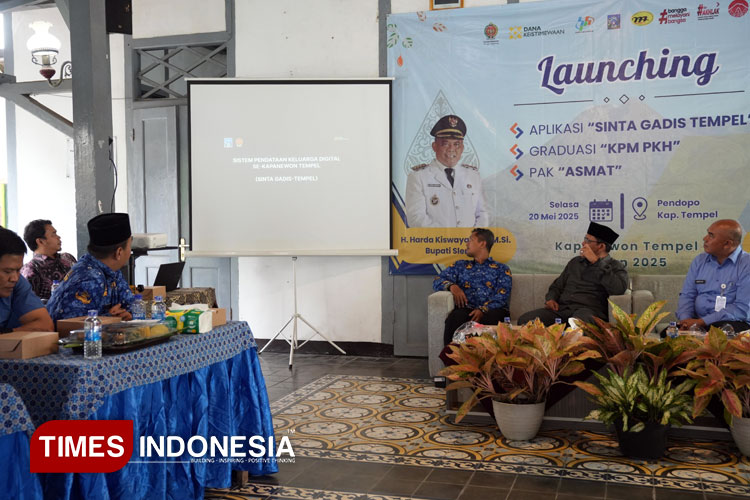 Wabup Sleman Resmikan Inovasi Digital Pelayanan Publik di Kapanewon Tempel