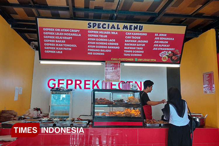 Geprek Legend Malang.
