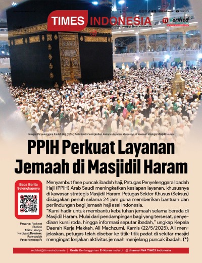 	Edisi Kamis, 22 Mei 2025: E-Koran, Bacaan Positif Masyarakat 5.0