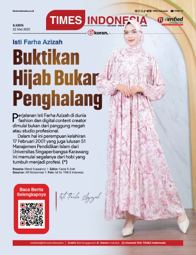 Edisi Kamis, 22 Mei 2025: E-Koran, Bacaan Positif Masyarakat 5.0