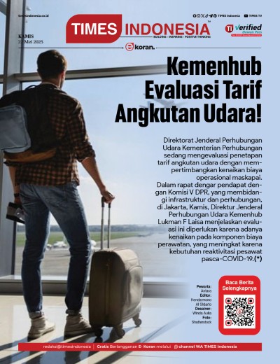 	Edisi Kamis, 22 Mei 2025: E-Koran, Bacaan Positif Masyarakat 5.0