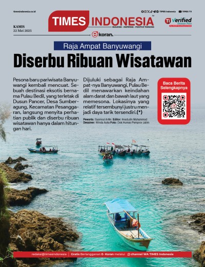 	Edisi Kamis, 22 Mei 2025: E-Koran, Bacaan Positif Masyarakat 5.0