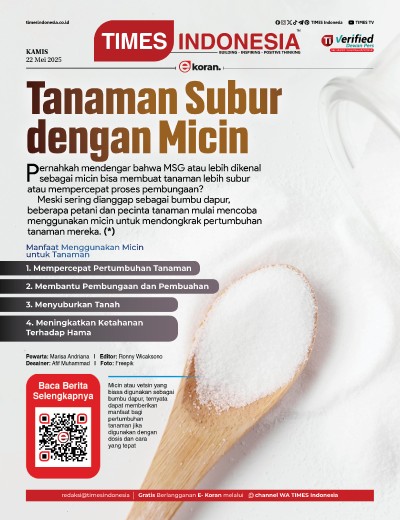 Edisi Kamis, 22 Mei 2025: E-Koran, Bacaan Positif Masyarakat 5.0