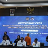 Imigrasi Surabaya Amankan Warga Negara Tiongkok Diduga Manfaatkan Perusahaan Fiktif
