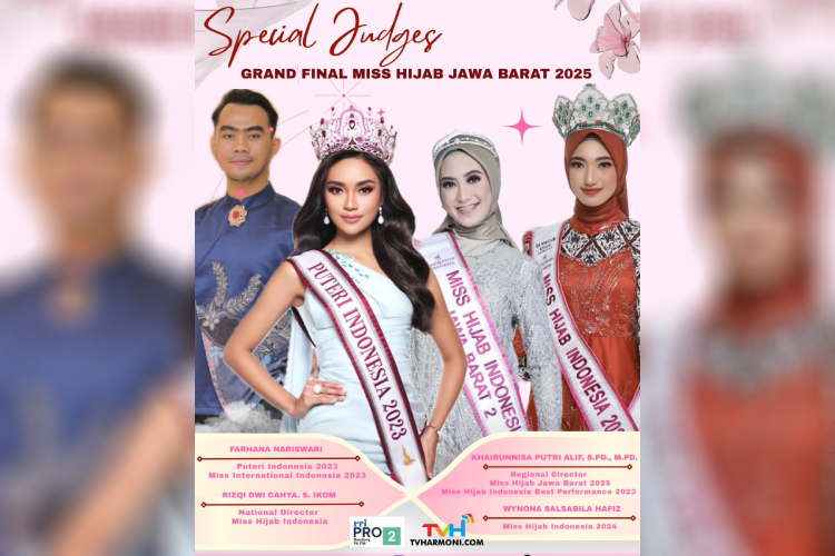 Panggung Final Miss Hijab Jawa Barat 2025 Siap Digelar, Hadirkan Jajaran Juri Istimewa