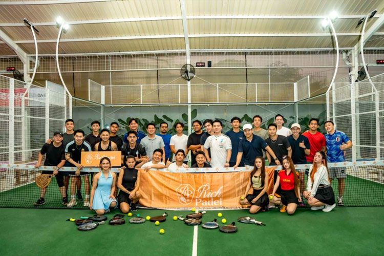Komunitas Rich Padel. (FOTO: dok. Rich Padel).