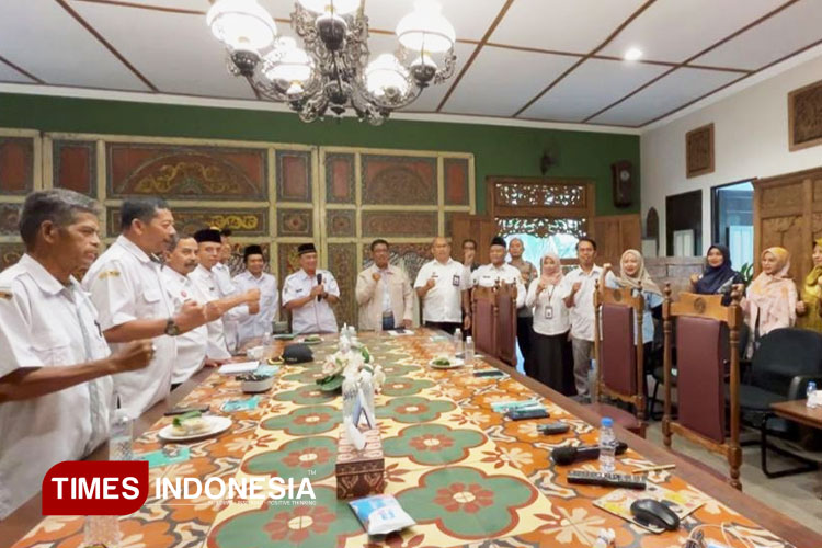Paguyuban Kepala Desa dan Lurah se-Kecamatan Singosari. (FOTO: Yurike Elfa/AJP TIMES Indonesia)