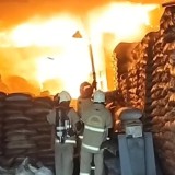 Jago Merah Lahap Gudang Kemiri di Surabaya, Puluhan Ton Hangus Terbakar