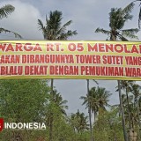 Tower SUTET PLTS Proyek Strategis Nasional di Banyuwangi Ditolak Warga, Ini Sebabnya