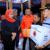 Gubernur Khofifah Siapkan Hunian Tetap Bagi Warga Terdampak Longsor Trenggalek