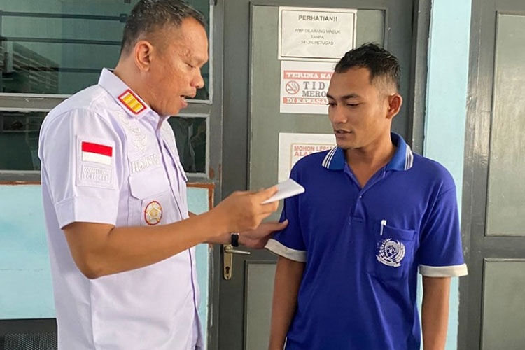 WBP Rutan Pemalang Terima Premi Hasil Pembinaan Kemandirian