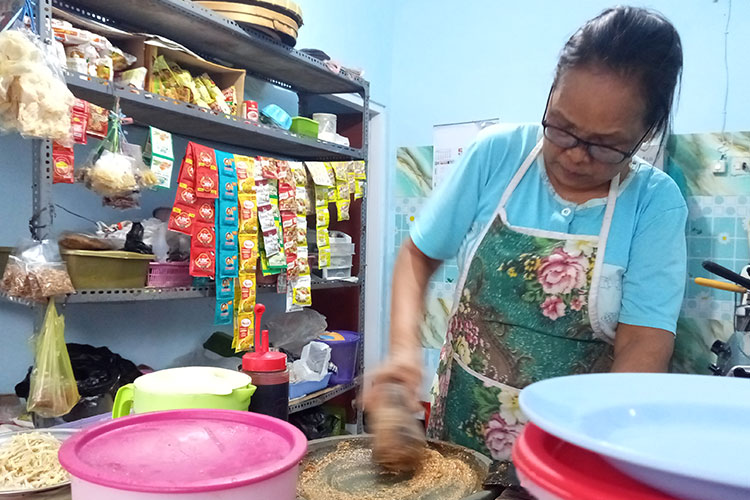 Tahu Telur Bu Nanuk Malang. (FOTO: Kezia Grace/Kontributor TIMES Indonesia)