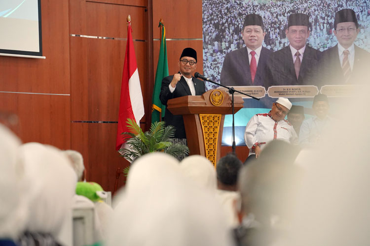 Dahnil Anzar Lepas Jemaah Embarkasi Banjarmasin, Soroti Nilai Sosial dalam Ibadah Haji