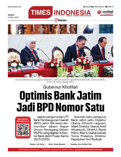 Edisi Jumat, 23 Mei 2025: E-Koran, Bacaan Positif Masyarakat 5.0