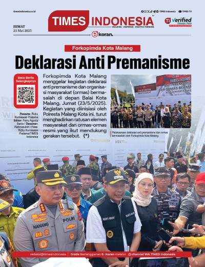 Edisi Jumat, 23 Mei 2025: E-Koran, Bacaan Positif Masyarakat 5.0