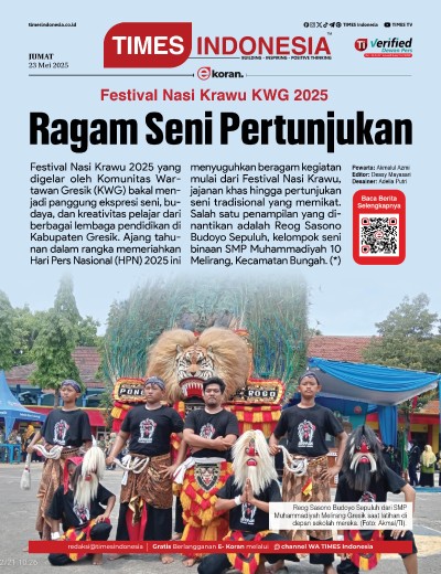 Edisi Jumat, 23 Mei 2025: E-Koran, Bacaan Positif Masyarakat 5.0