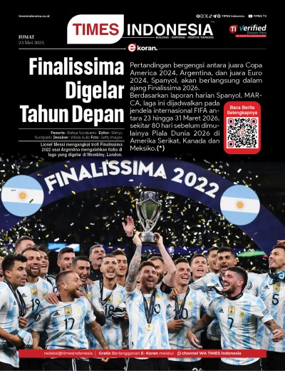 Edisi Jumat, 23 Mei 2025: E-Koran, Bacaan Positif Masyarakat 5.0