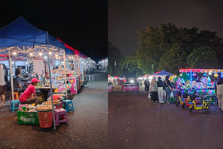 Pasar Malam Rampal. (FOTO: Kontributor TIMES Indonesia, Arindah Dia F)