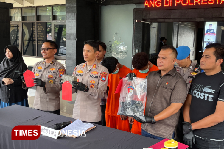 Polisi Amankan Dua Pemuda, Buntut Aksi Pelemparan Pengendara di Kota Malang