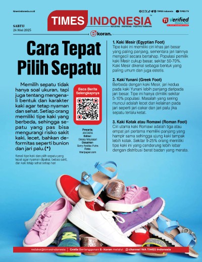 Edisi Sabtu, 24 Mei 2025: E-Koran, Bacaan Positif Masyarakat 5.0