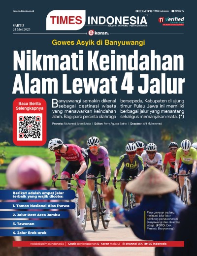 Edisi Sabtu, 24 Mei 2025: E-Koran, Bacaan Positif Masyarakat 5.0