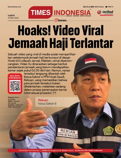 Edisi Sabtu, 24 Mei 2025: E-Koran, Bacaan Positif Masyarakat 5.0