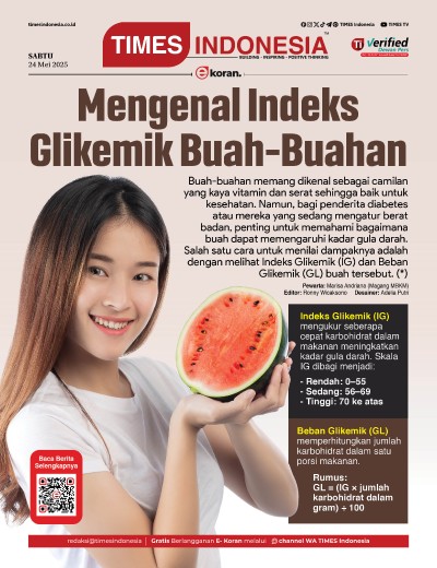 Edisi Sabtu, 24 Mei 2025: E-Koran, Bacaan Positif Masyarakat 5.0