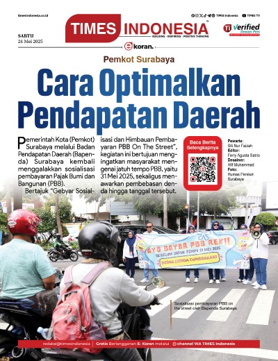 Edisi Sabtu, 24 Mei 2025: E-Koran, Bacaan Positif Masyarakat 5.0
