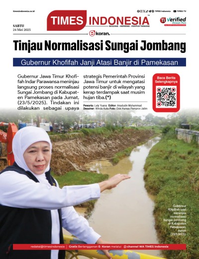 Edisi Sabtu, 24 Mei 2025: E-Koran, Bacaan Positif Masyarakat 5.0